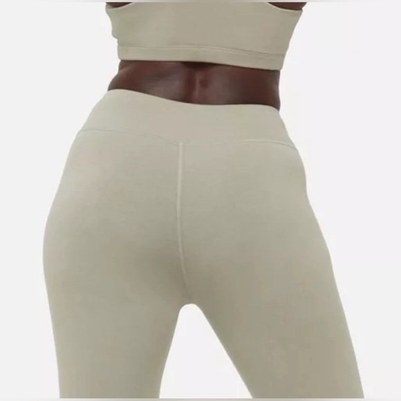 NWT MATE the Label Organic Stretch Biker Shorts Sage - Picture 3 of 3